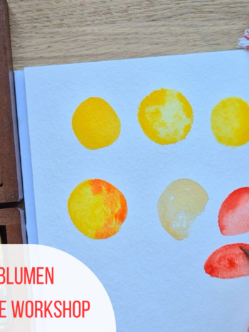 Online Wildblumen Aquarellworkshop